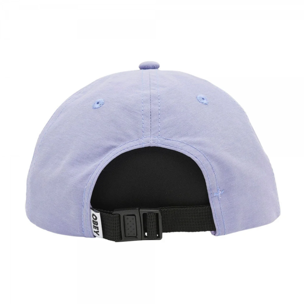 OBEY LOWER CASE TECH 6 PANEL STRAPBACK LAVENDER CAPPELLO