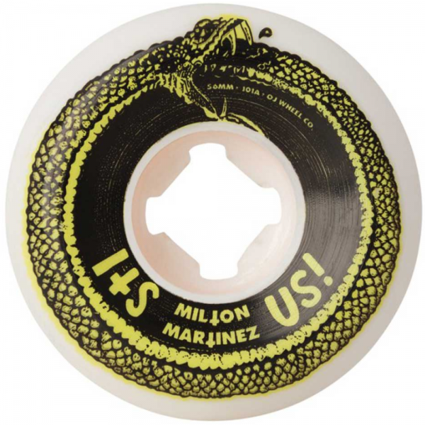 OJ WHEELS MARTINEZ ITS US ELITE HARDLINE 96mm - 101A RUOTE SKATEBOARD