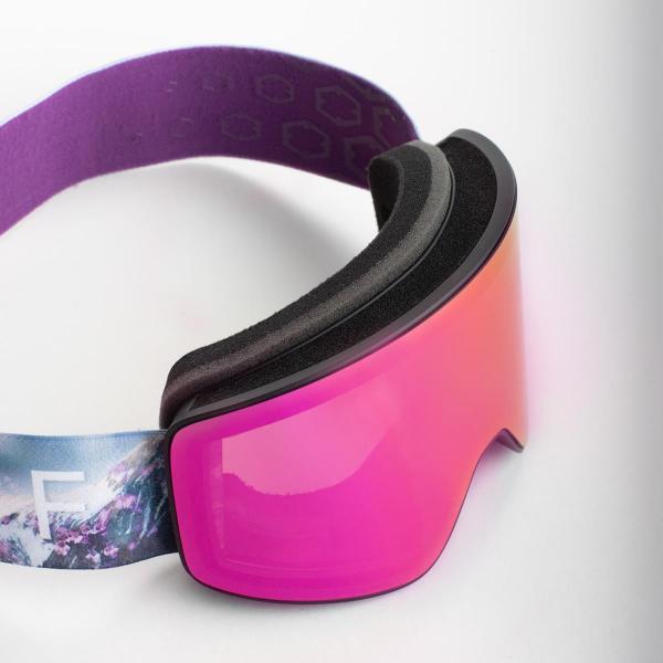 OUT OF VOID LILAC VIOLET MCI MASCHERA SNOWBOARD