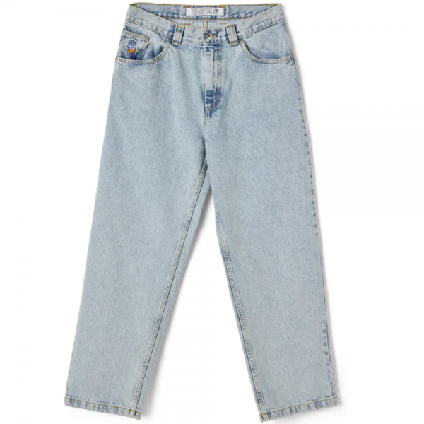 POLAR '93 DENIM LIGHT BLUE PANTALONI