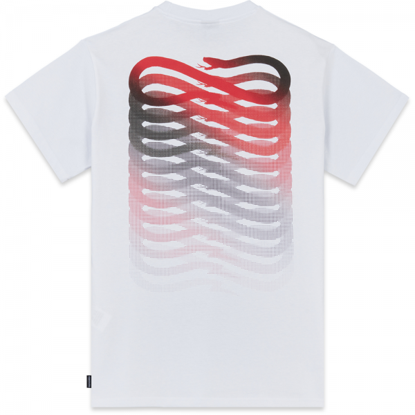 PROPAGANDA RIBS WHITE/RED T-SHIRT