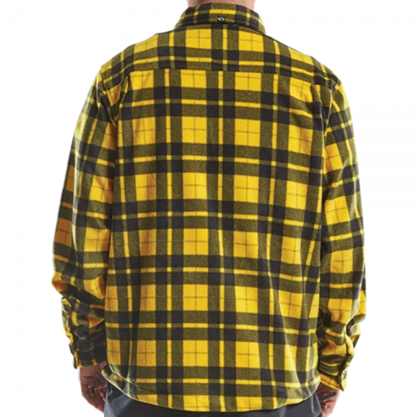 THIRTYTWO REST STOP MUSTARD CAMICIA