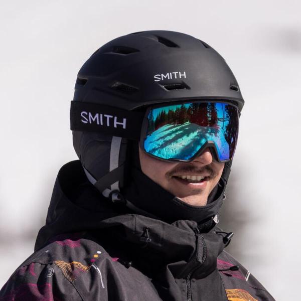 SMITH MISSION MIPS MATTE BLACK CASCO SNOWBOARD