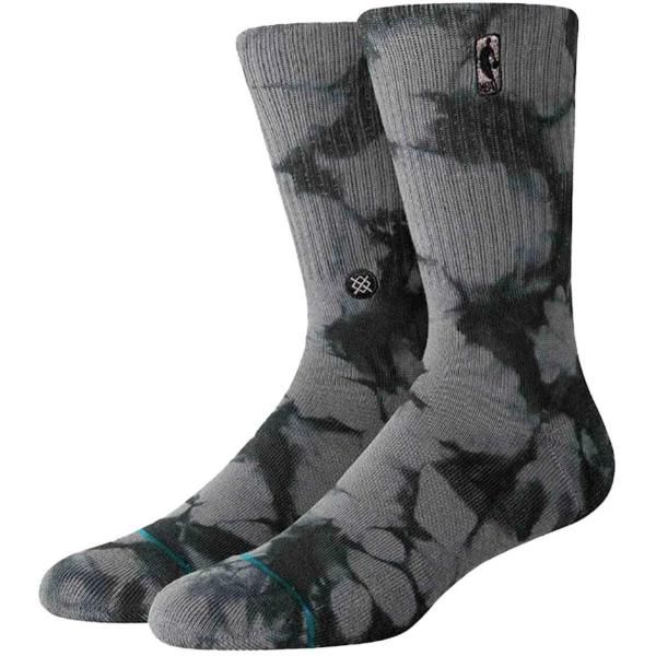 STANCE NBA LOGOMAN DYE DARK GREY CALZINI