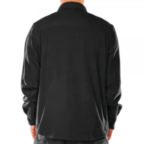 THIRTYTWO REST STOP BLACK CAMICIA