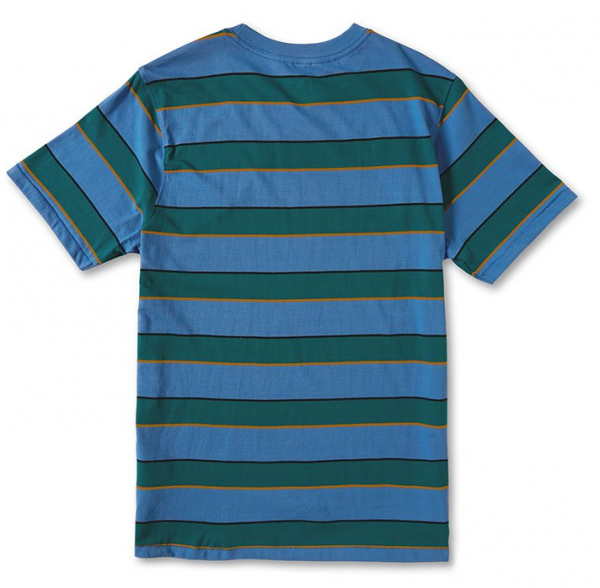 VOLCOM KEATES STRIPE CREW T-SHIRT