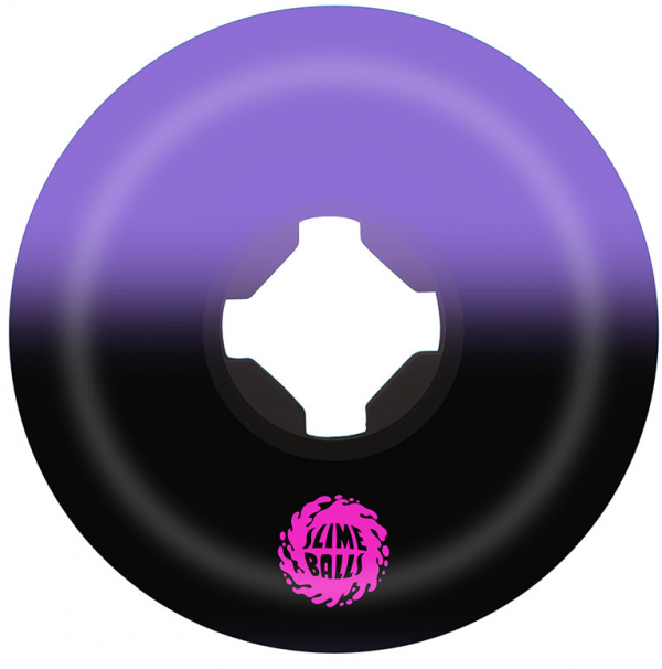 SLIME BALLS GREETINGS SPEED BALLS 53mm - 99A PURPLE BLACK RUOTE