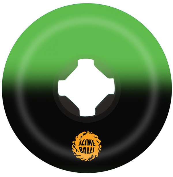 SLIME BALLS GREETINGS SPEED 56mm - 99A GREEN BLACK RUOTE