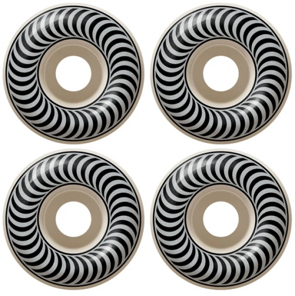 SPITFIRE CLASSIC WHITE 54mm x 99 DU RUOTE SKATEBOARD