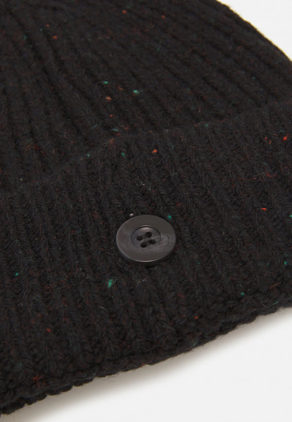 CARHARTT WIP ANGLISTIC BEANIE SPECKLED BLACK CAPPELLO