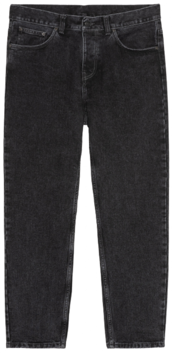 CARHARTT WIP NEWEL PANT BLACK (STONE WASHED)