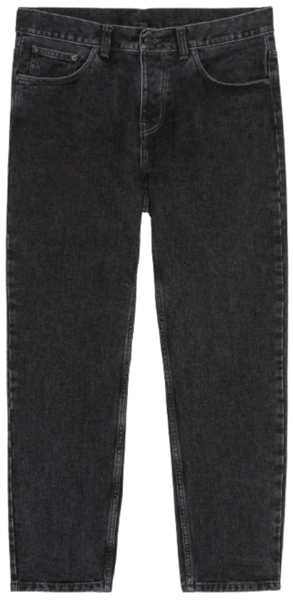 CARHARTT WIP NEWEL PANT BLACK STONE WASHED