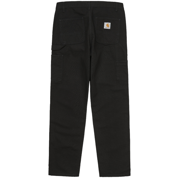 CARHARTT WIP SINGLE KNEE BLACK (RINSED)