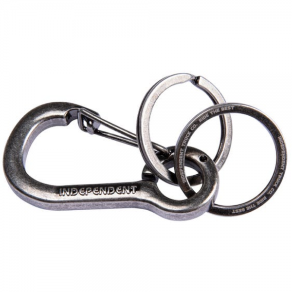 INDEPENDENT BAUHAUS BELT CLIP GUNMETAL PORTACHIAVI