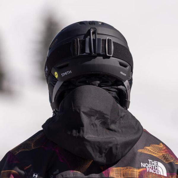 SMITH MISSION MIPS MATTE BLACK CASCO SNOWBOARD