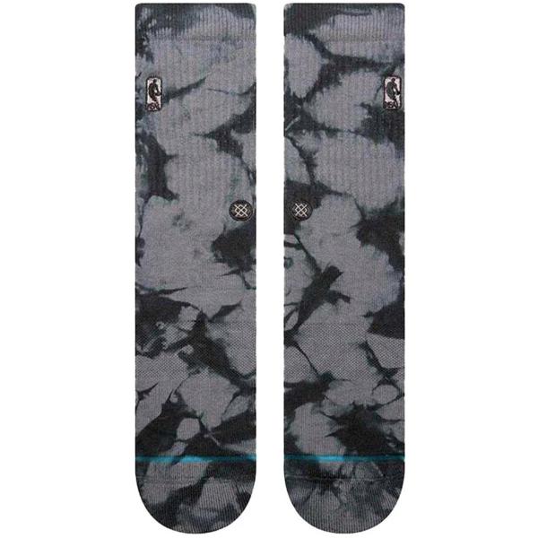 STANCE NBA LOGOMAN DYE DARK GREY CALZINI