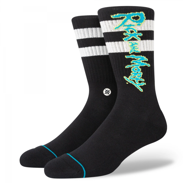 STANCE RICK AND MORTY BLACK CALZINI