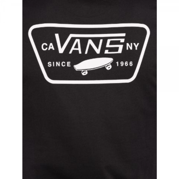 VANS FULL PATCH BACK BLACK/WHITE T-SHIRT