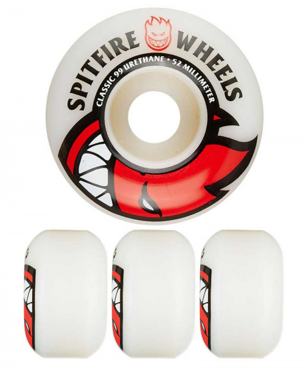 SPITFIRE CLASSIC BIGHEAD 52mm x 99A RUOTE SKATEBOARD