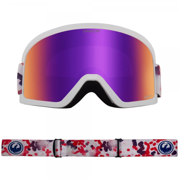 DRAGON DX3 OTG KOI LITE/PURPLE ION MASCHERA SNOWBOARD