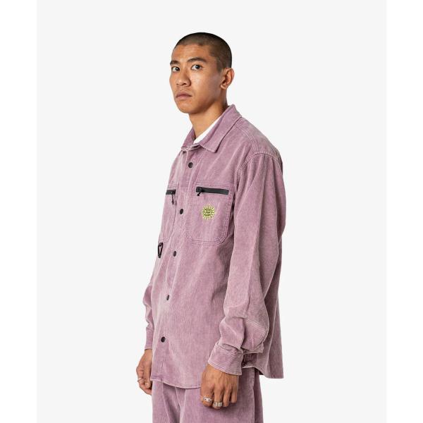 FUNKY ULTRA CORDUROY ORCHID CAMICIA
