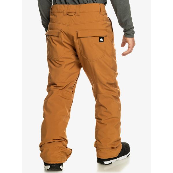 QUIKSILVER ESTATE BONE BROWN PANTALONI SNOWBOARD