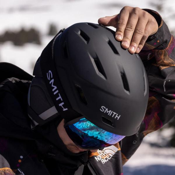 SMITH MISSION MIPS MATTE BLACK CASCO SNOWBOARD