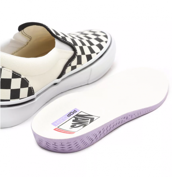 VANS SLIP-ON PRO CHECKERBOARD BLACK/OFF WHITE