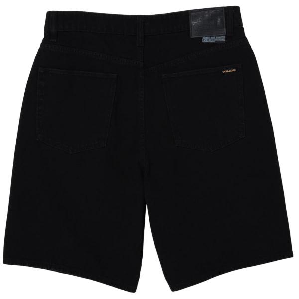 VOLCOM BILLOW DENIM BLACK SHORTS