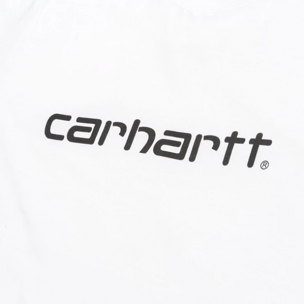 CARHARTT WIP WHITE BLACK T-SHIRT
