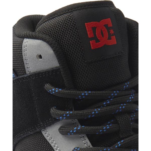 DC MANTECA 4 HI WR BLACK/GREY/RED SCARPE