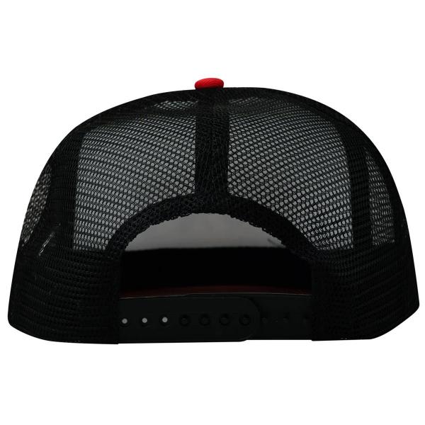 DOOMSDAY ATTITUDE TRUCKER BLACK/RED CAPPELLO