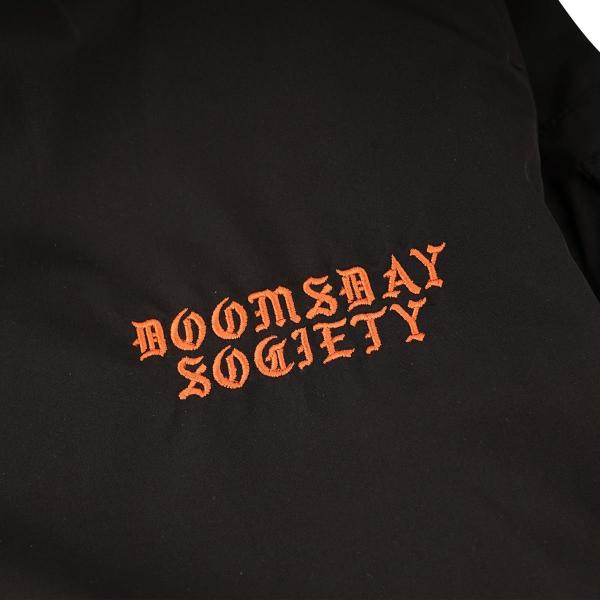 DOOMSDAY DIRTY HANDS BOMBER BLACK GIACCA