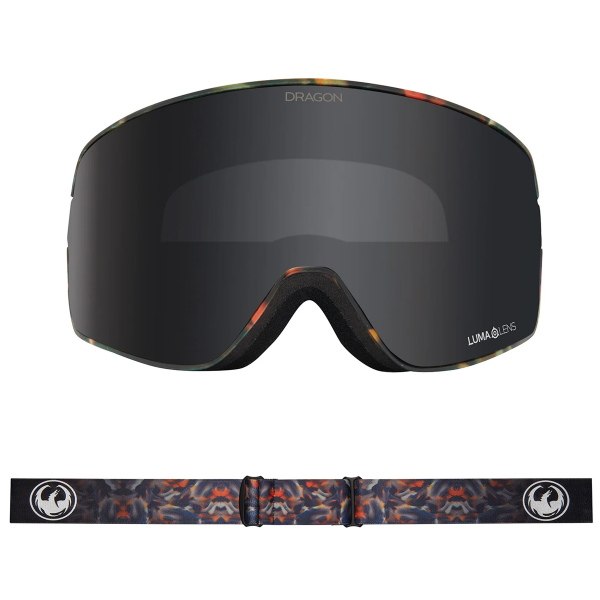 DRAGON NFX2 FIRE LEAF MASCHERA SNOWBOARD