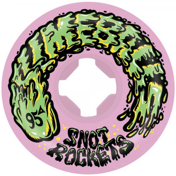 SLIME BALLS SNOT ROCKETS 54mm - 95A PASTEL PINK RUOTE