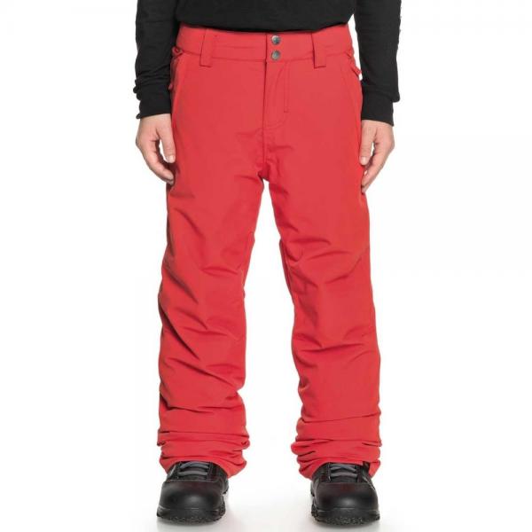 QUIKSILVER SUMMER RED PANTALONE SNOWBOARD BAMBINO