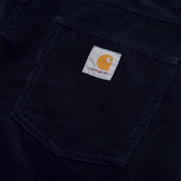 CARHARTT WIP NEWEL DARK NAVY (RINSED) PANTALONI