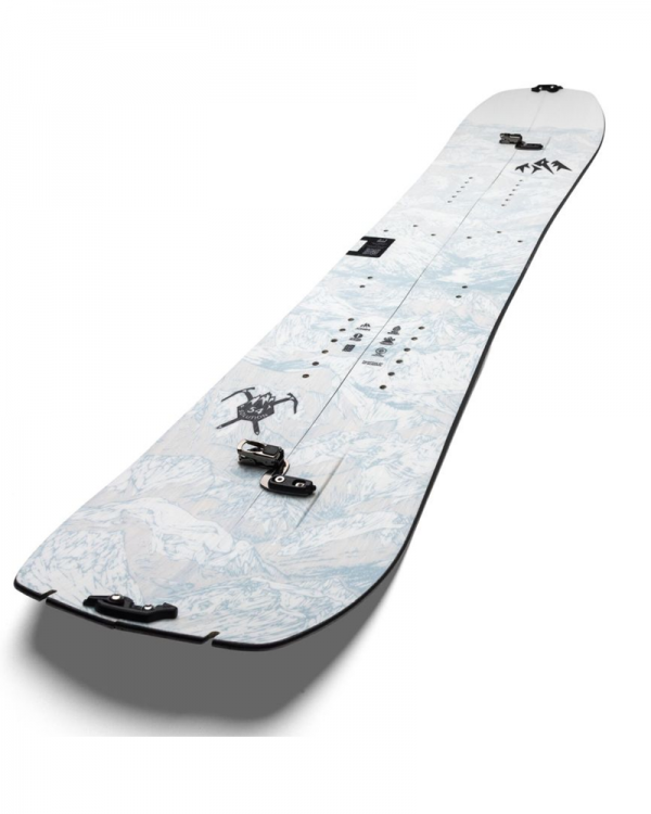 JONES SOLUTION SPLITBOARD 161 + PELLI NOMAD QUICK TENSION + ATTACCHI UNION CHARGER