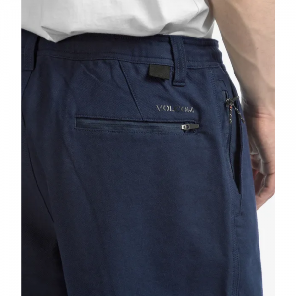 VOLCOM SKATE VITALS AXEL TAPERED NAVY PANTALONI
