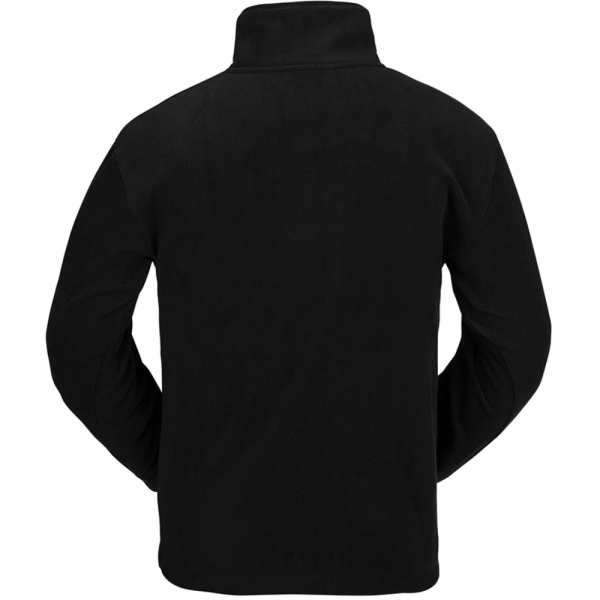 VOLCOM V-SCIENCE 1/2 ZIP BLACK PILE