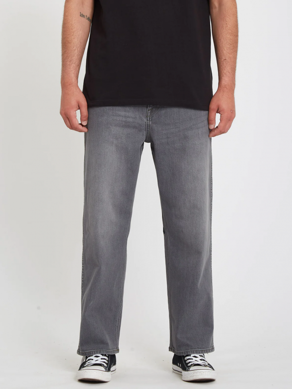 VOLCOM LURKING ABOUT DENIM GREY VINTAGE PANTALONI