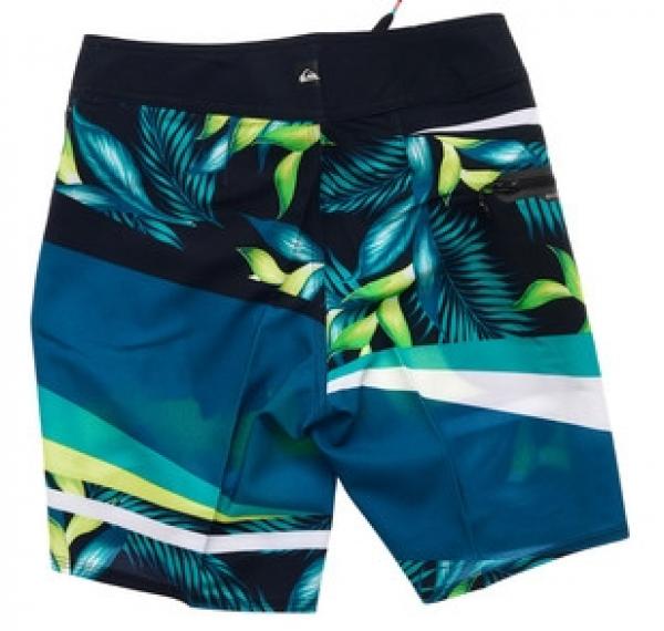 Boardshort Bambino Quiksilver Slash Vee (verde)