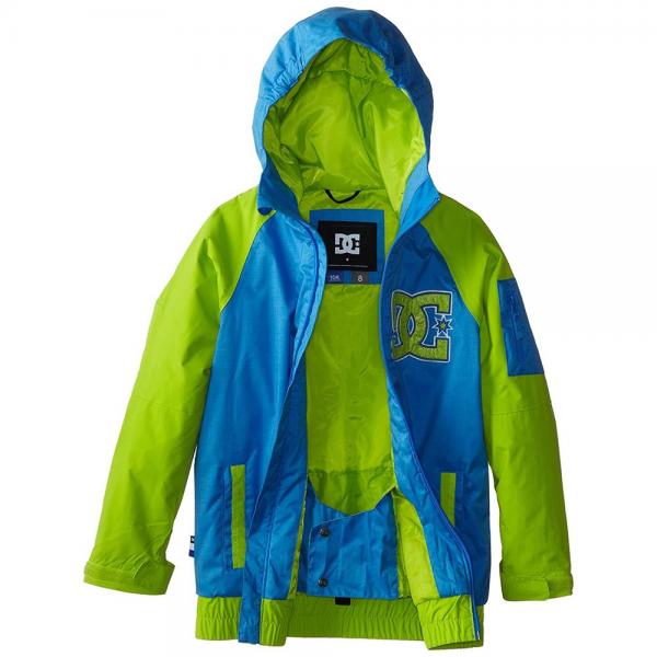 DC TROOP ELECTRIC BLUE LEMONADE GIACCA SNOWBOARD BAMBINO