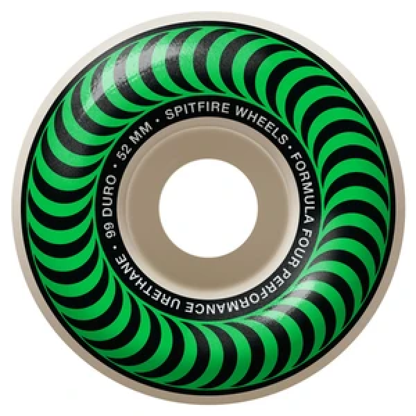 SPITFIRE CLASSIC WHITE 52mm x 99 DU RUOTE