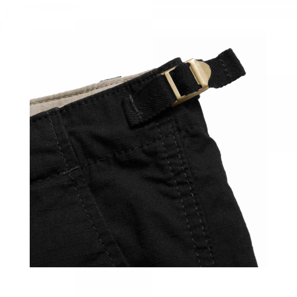 CARHARTT WIP AVIATION BLACK SHORTS