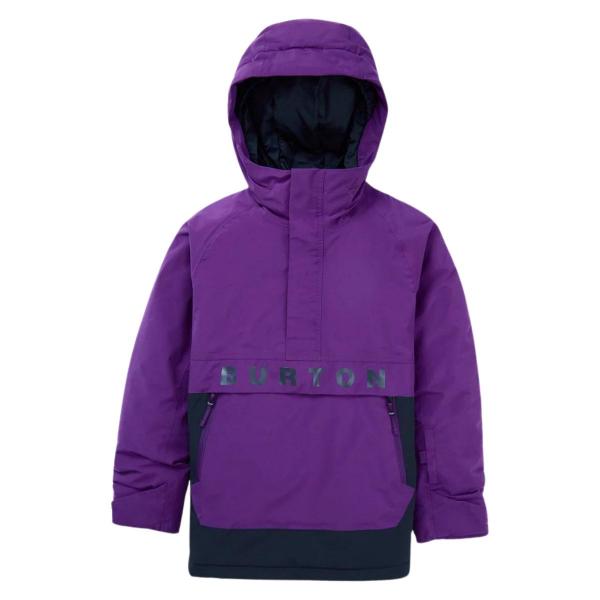 BURTON FROSTNER 2L IMPERIAL PURPLE/TRUE BLACK GIACCA SNOWBOARD BAMBINO/A