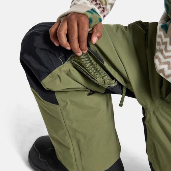 BURTON SKYLAR FOREST MOSS PANTALONI SNOWBOARD BAMBINO