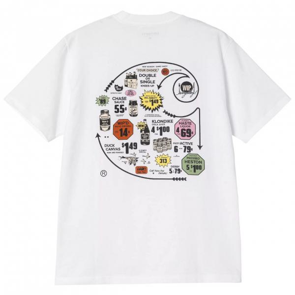 CARHARTT WIP S/S  CATALOGUE C LOGO T-SHIRT