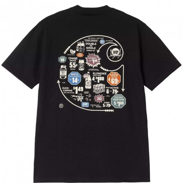 CARHARTT WIP S/S  CATALOGUE C LOGO T-SHIRT