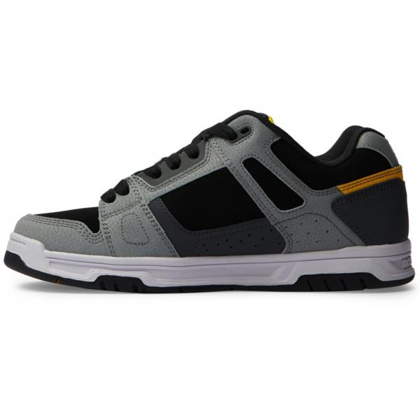 DC SHOES STAG GREY/YELLOW 